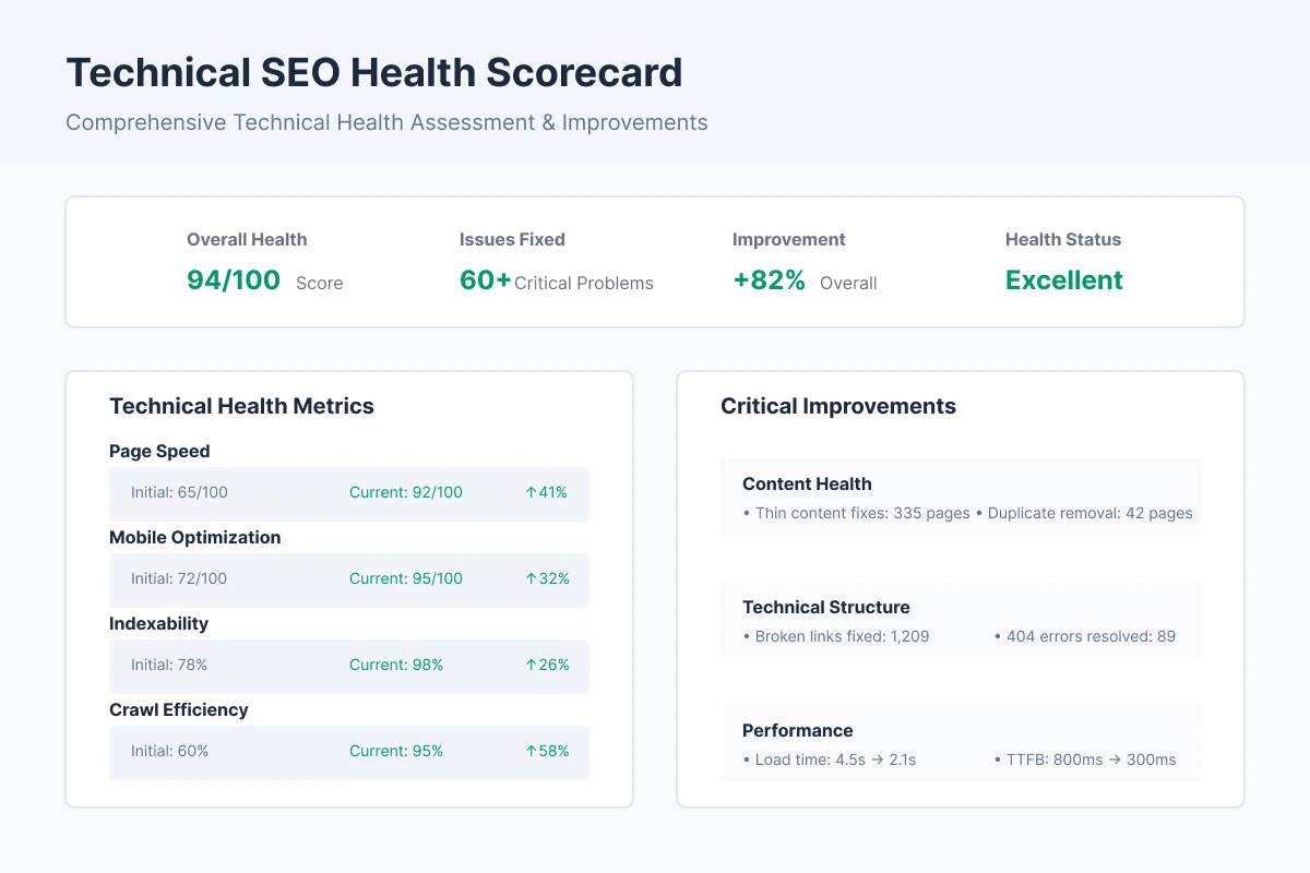 SEO Case Study Results