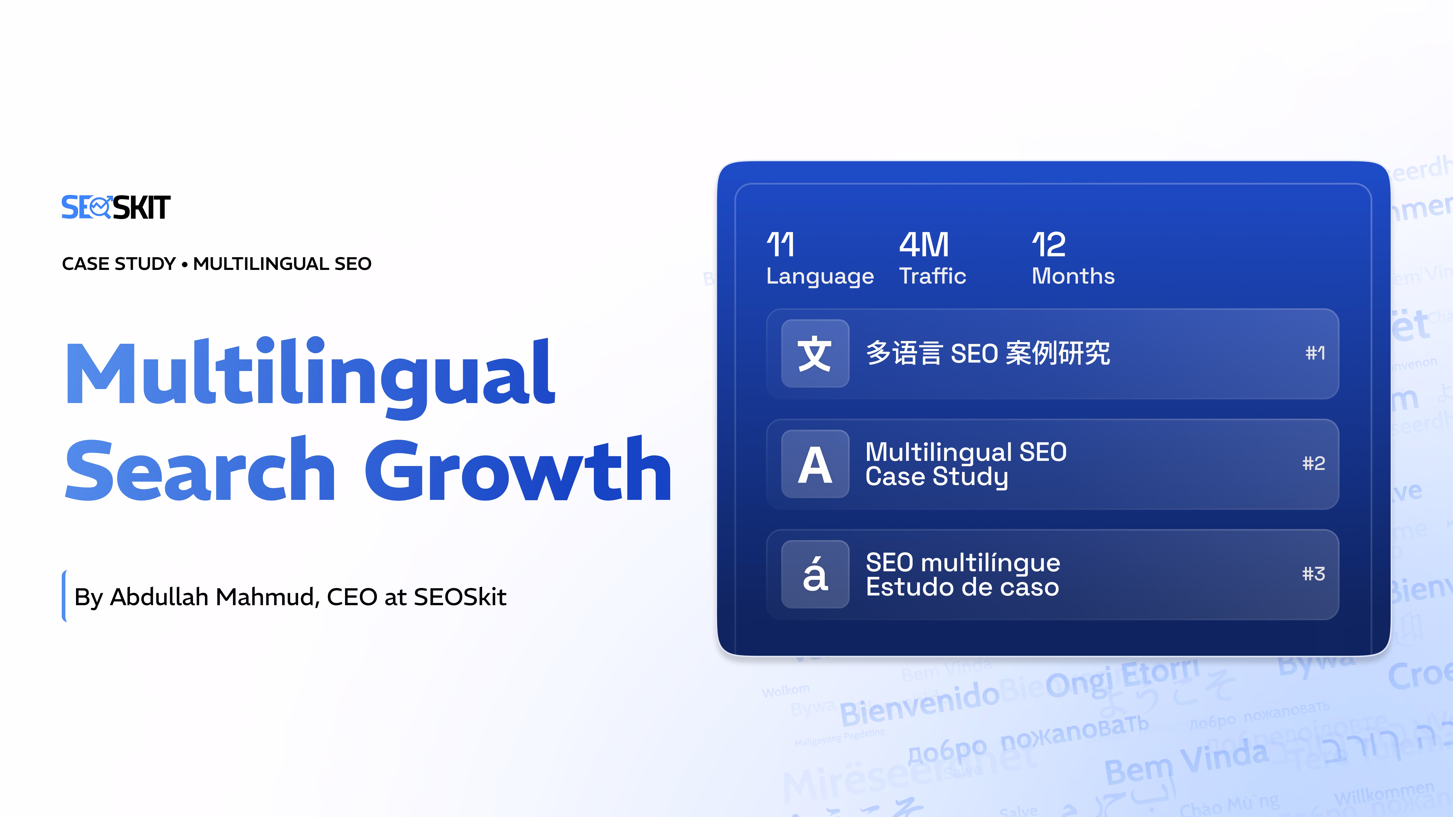 A Journey from 100K to 4M Traffic with Multilingual SEO